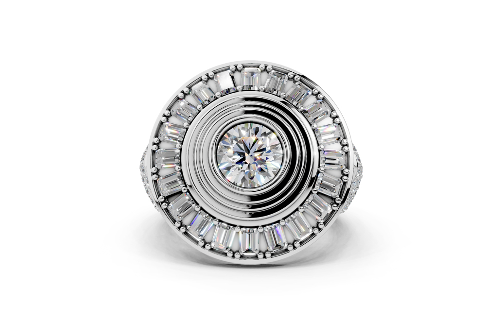 Men Vintage Ring - Thumbnail